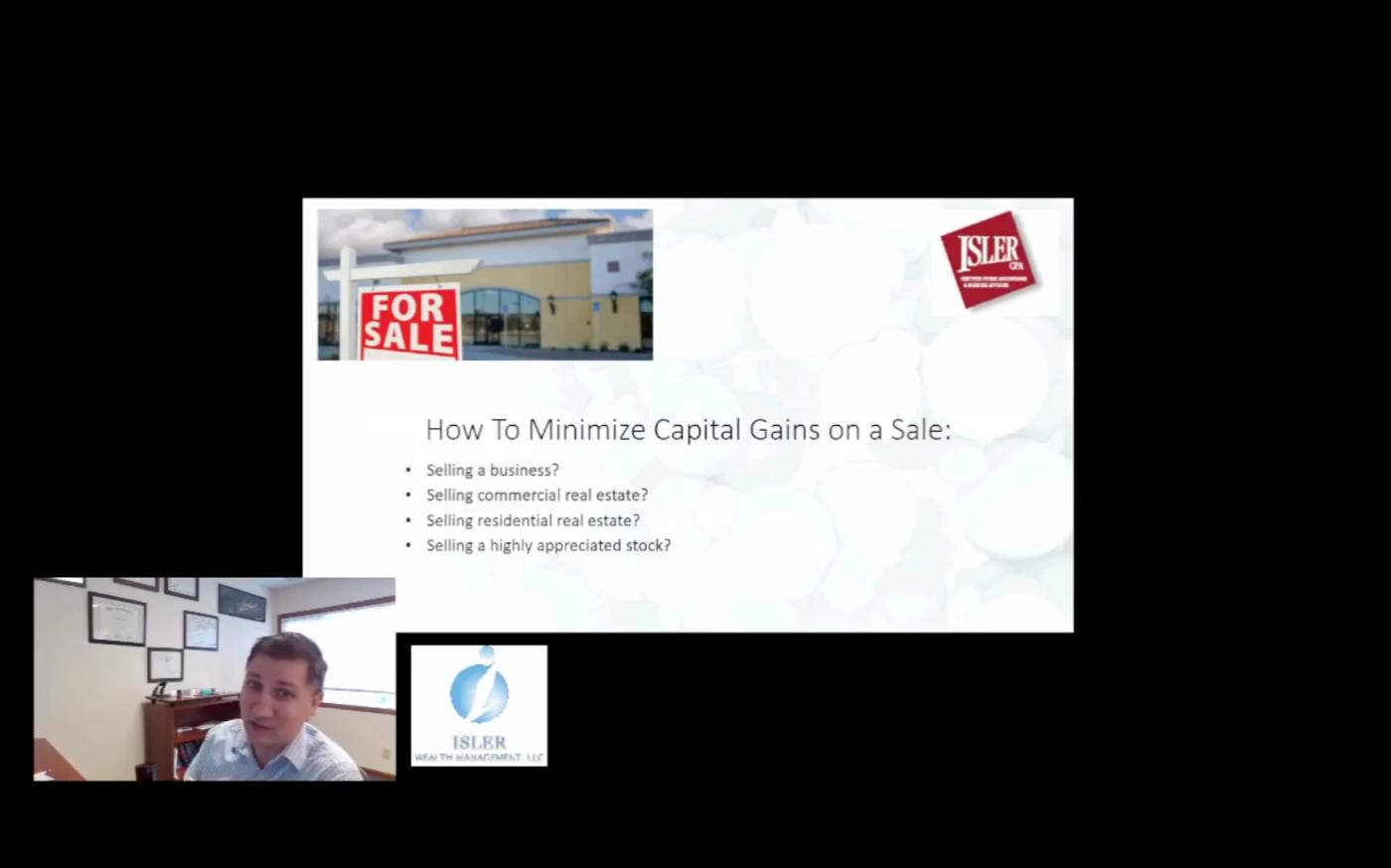 How to Minimize Capital Gains on a Sale