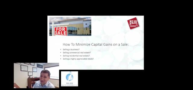 How to Minimize Capital Gains on a Sale